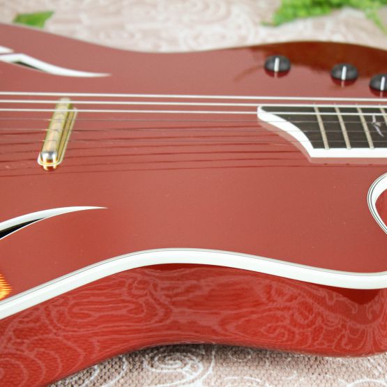 Taylor T5 Custom Crimson Red Metallic 2006 USA акустическая гитара