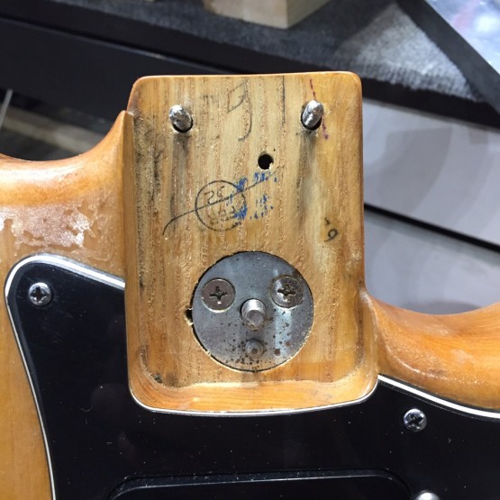 Fender Stratocaster Natural 1979 USA электрогитара