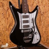 Teisco K-56 Sharkfin Reissue Metallic Black 1999 Japan электрогитара