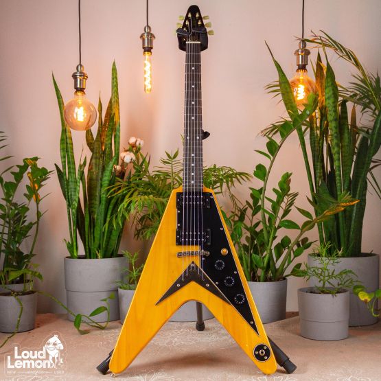 Tokai FV48 Flying V Vintage Natural 2011 China электрогитара