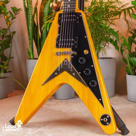 Tokai FV48 Flying V Vintage Natural 2011 China электрогитара
