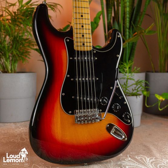 Tokai SS-36YS Silver Star Stratocaster Sunburst 1980 Japan электрогитара