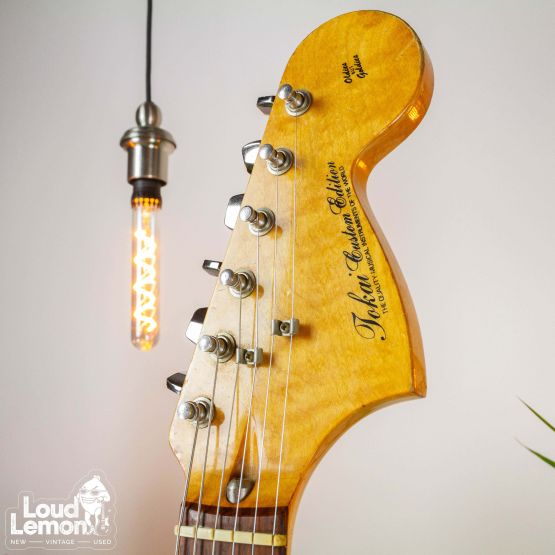 Tokai ST-38 Custom Edition Stratocaster Black 1980's Japan электрогитара