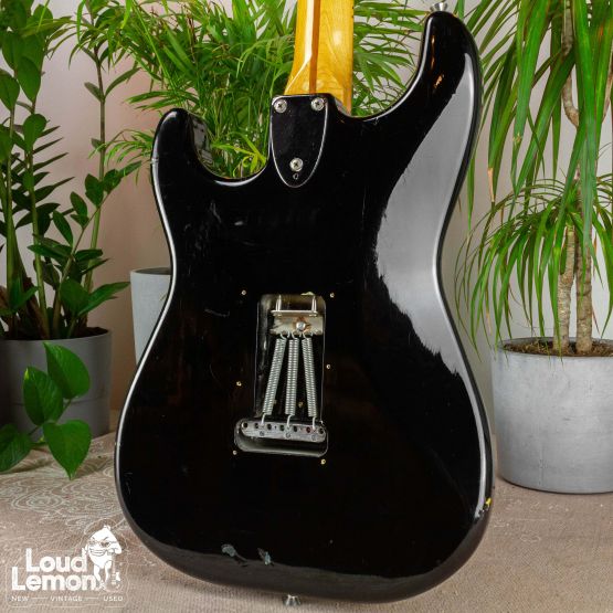 Tokai ST-38 Custom Edition Stratocaster Black 1980's Japan электрогитара