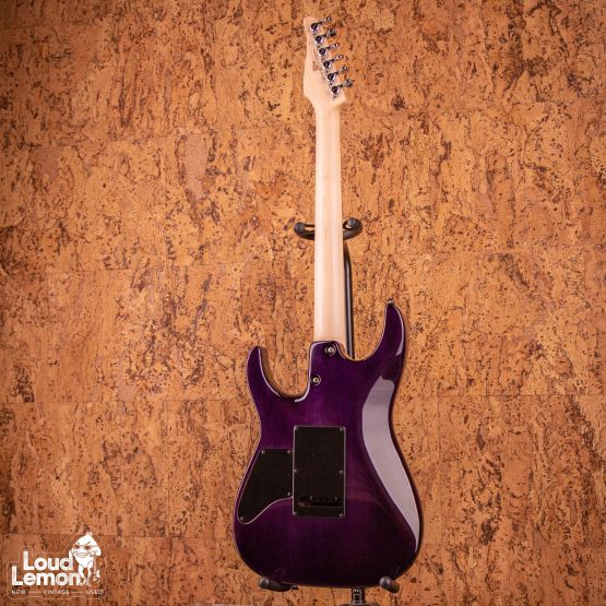 Tom Anderson Li'l Angel Natural Purple to T Purple to Black Burst with Binding 2022 USA электрогитара