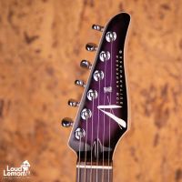 Tom Anderson Li'l Angel Natural Purple to T Purple to Black Burst with Binding 2022 USA электрогитара
