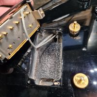 Gibson Les Paul Studio Black 2008 USA электрогитара