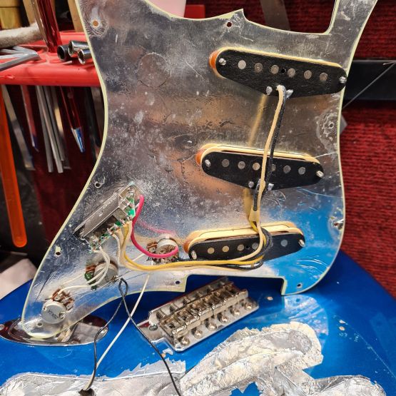 Fender ST-62US Stratocaster Lake Placid Blue 1993 Japan электрогитара