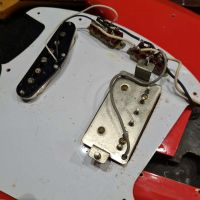 Fender Jag-Stang JSG-65 Fiesta Red 1997 Japan электрогитара