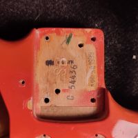 Fender AVRI '62 Jazzmaster Fiesta Red 1999 USA электрогитара