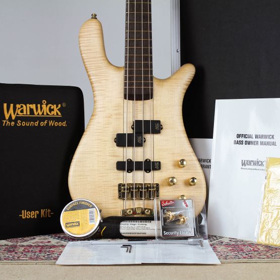 Warwick Streamer Stage I #17-3631 Honey Violin Transparent Satin 2008 Germany бас-гитара