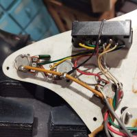 Squier Stratocaster Black 1989 Korea электрогитара