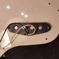Squier Vista Series Musicmaster Bass Arctic White 1997 China бас-гитара
