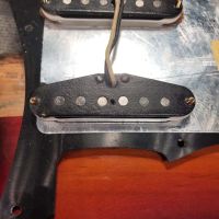 Fender SRV Stevie Ray Vaughan Stratocaster Sunburst 1993 USA электрогитара