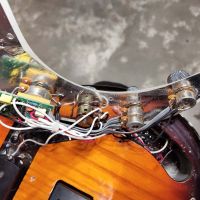 Fender American Deluxe Precision Bass Sunburst 1998 USA бас-гитара