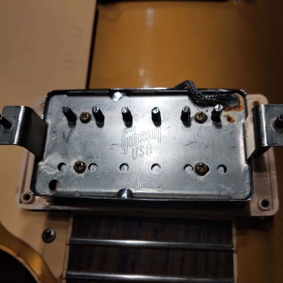 ‌Gibson Les Paul Classic Gold Top 1995 USA электрогитара