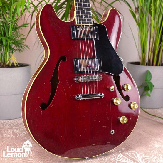 Yamaha SA1200S Burgundy 1980's Japan электрогитара