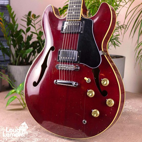 Yamaha SA1200S Burgundy 1980's Japan электрогитара