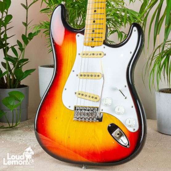 Yamaha SR-500 Super R'nroller Stratocaster Vintage Sunburst 1970 Japan электрогитара