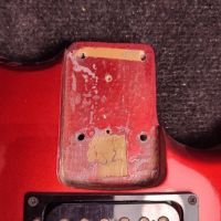 Squier ST-852 Contemporary Series Stratocaster Candy Apple Red 1982-1984 Japan электрогитара
