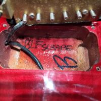 Fender Custom Shop Set Neck Telecaster Transparent Red 1990 USA электрогитара