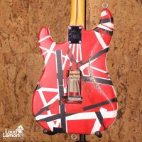 Zep-II Custom SW-60H Eddie Van Halen Frankenstrat Red with Black Stripes Relic 1980's Japan электрогитара