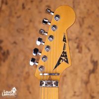 Zep-II Custom SW-60H Eddie Van Halen Frankenstrat Red with Black Stripes Relic 1980's Japan электрогитара