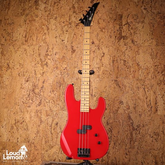 Charvel Model 1B Bass Red 1980's Japan бас-гитара