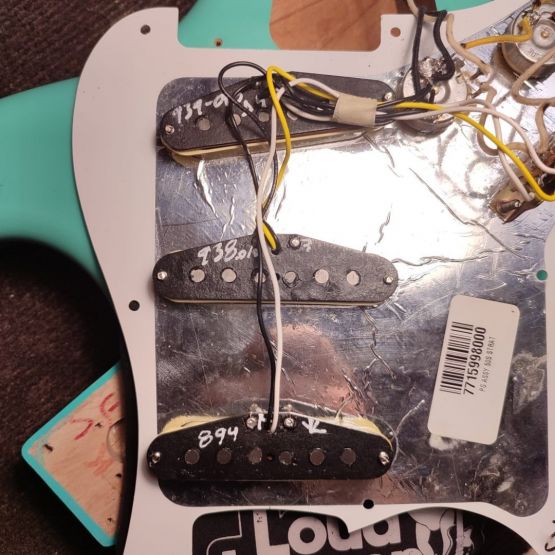 Fender Vintera ‘50s Stratocaster Sea Foam Green 2022 Mexico электрогитара