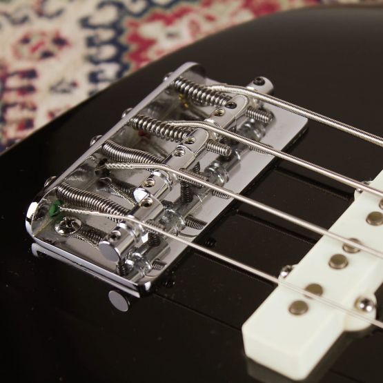 Fender Jazz Bass Black 1983 USA бас-гитара