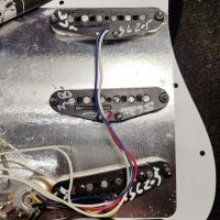 Fender American Stratocaster Black 2007 USA электрогитра