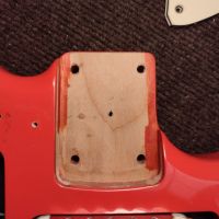 Fender JG66 Jaguar Fiesta Red 1999 Japan электрогитара