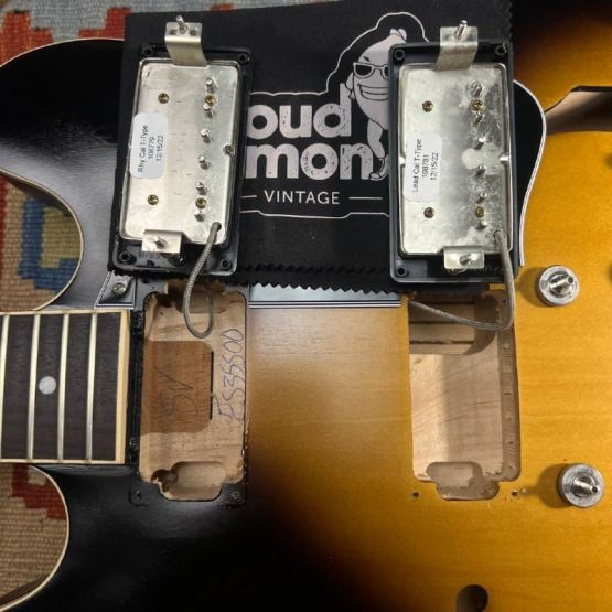 Gibson ES-335 Satin Vintage Sunburst 2022 USA электрогитара