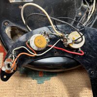 Fender Precision Bass Black 1975 USA бас-гитара