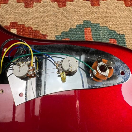 Fender JG66 Jaguar Old Candy Apple Red 2013 Japan электрогитара