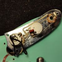 Fender Mustang Surf Green 1966 USA электрогитра