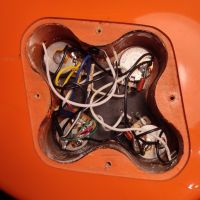 Fender Deluxe Series Toronado HH Orange 2001 Mexico электрогитара