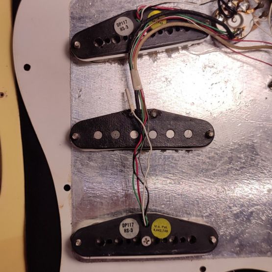 Fender Yngwie Malmsteen Stratocaster Vintage White 1995 USA электрогитара