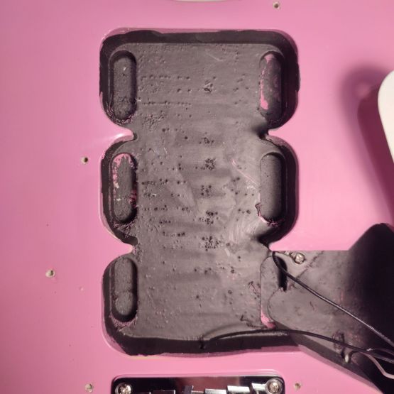 Squier Sonic Stratocaster HT H Flash Pink 2023 Indonesia электрогитара