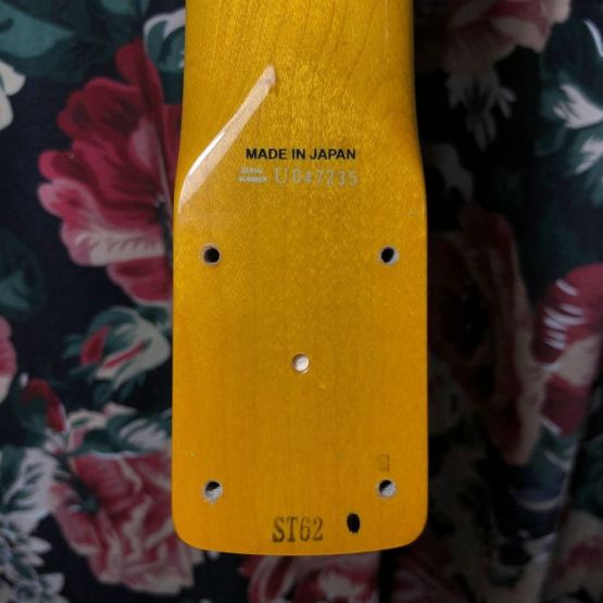Fender ST62 Stratocaster Surf Green 2010 Japan электрогитара