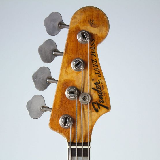 Fender Jazz Bass Sunburst 1972 USA бас-гитара