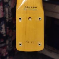 Fender MG69CO Mustang Competition Olympic White 2007 Japan электрогитара