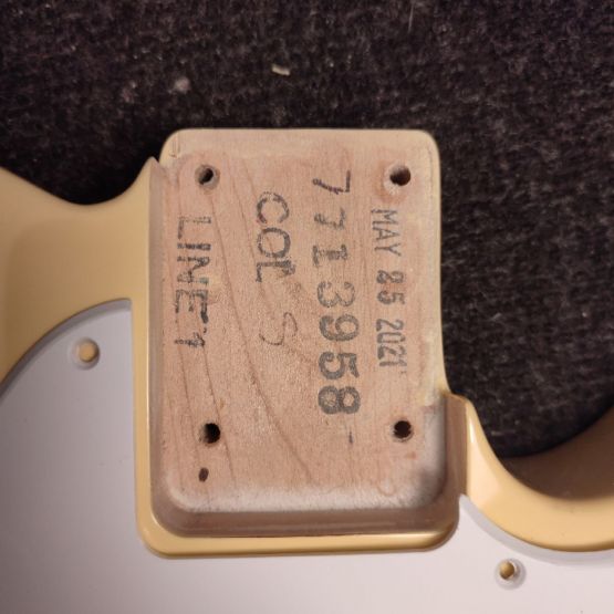 Fender American Performer Telecaster Vintage White 2021 USA электрогитара