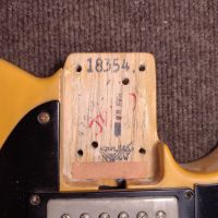 Fender Custom Shop Keith Richards "Micawber" Telecaster Butterscotch Blonde 1995 USA электрогитара