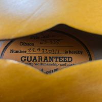 Gibson ES-335 Satin Vintage Sunburst 2022 USA электрогитара