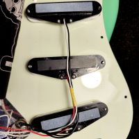 Fender ST62 Stratocaster Surf Green 2014 Japan электрогитара