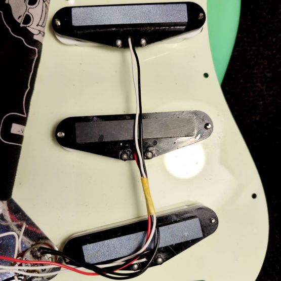 Fender ST62 Stratocaster Surf Green 2014 Japan электрогитара
