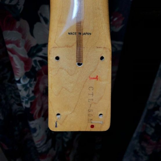 Fender CTL-50M Telecaster Natural 1984-1987 Japan электрогитара