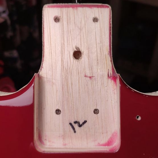 Danelectro D5912 Reissue Commie Red 2010's Korea электрогитара
