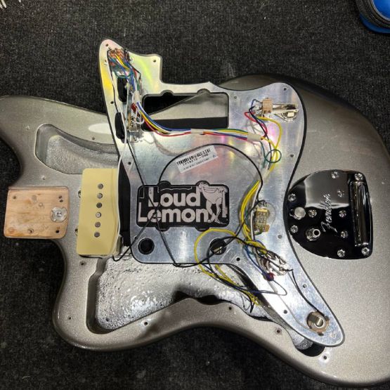 Fender American Professional II Jazzmaster Left-Hand Mercury 2021 USA электрогитара